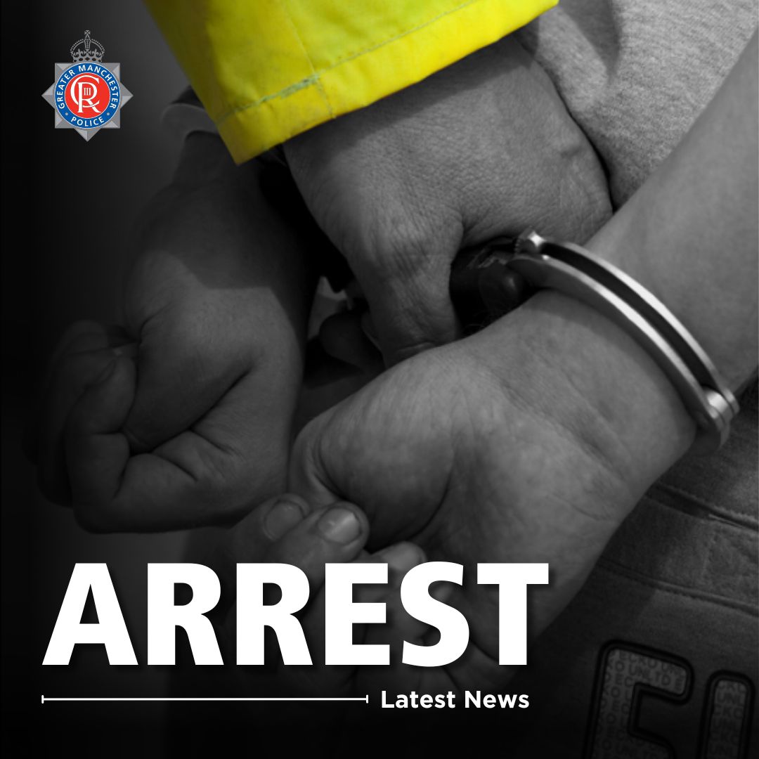 Arrest following pursuit of stolen vehicle as officers tackle dangerous driving across Salford and City of Manchester